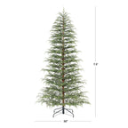 My Texas House 7.5 ft Pre-Lit Cypress Artificial Christmas Tree with 500 Twinkle LED Lights and Stand