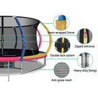 Everfit 14FT Trampoline for Kids w/ Ladder Enclosure Safety Net Rebounder
