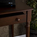 Axi Writing 2-Drawer Desk, Espresso