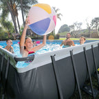 INTEX 24ft x 12ft x 52in Ultra XTR Above Ground Pool, Floats (2 Pack), & Inflatable Cooler
