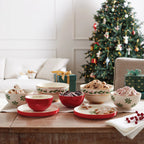Holiday Luna Nesting Dinnerware Set