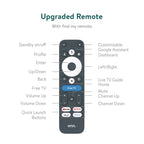 Onn. 4K Pro Streaming Device with Google TV, 4K UHD, Dolby Vision &amp; Atmos, Hands Free Voice Control, Wi Fi 6, Smart Hub