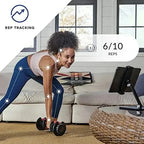 Bowflex SelectTech 552 Adjustable Dumbbells (pair), 2.3C23.8 kg, space-saving home fitness equipment