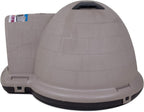 Petmate Indigo Dog House (Igloo Dog House, Made in USA with 90% Recycled Materials, All-Weather Protection Pet Shelter) for XL Dogs -90 to 125 pounds, Made in USA