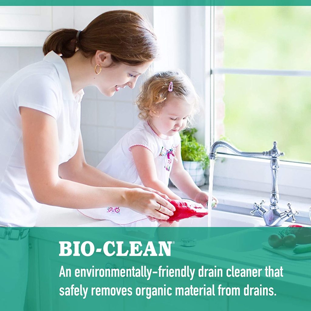Bio-Clean Natural Drain Cleaner 2lb Canister �?Enzyme-Based for Septic Tanks & Grease Traps, Eco-Friendly, 100 Treatments