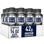 Fairlife Core Power Elite Vanilla High Protein Shake 42g, 14 Fl Oz, 12 Pack �?Workout Recovery Drink