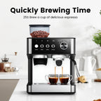 20 Bar Espresso Coffee Machines with Grinder