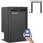 12 Volt RV Refrigerator 2.3cu.ft 65L RV Fridge and Freezer