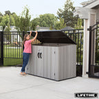 Lifetime 6ft 3′�?x 3ft 6′�?(1.9 x 1.1m) Horizontal 2,407 Litre Storage Shed