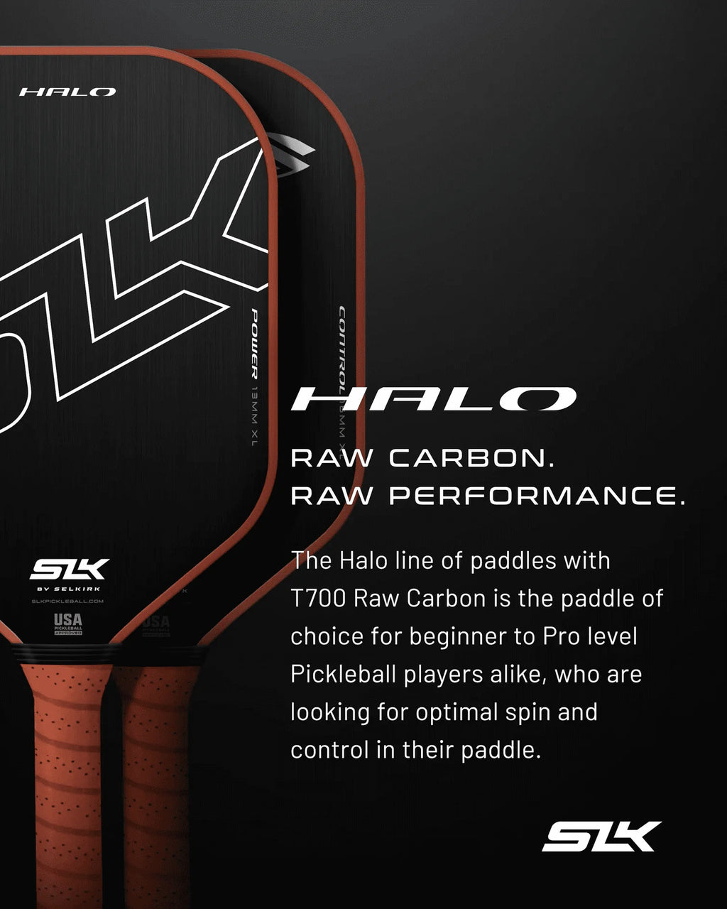 Selkirk SLK Halo Power XL Pickleball Paddle