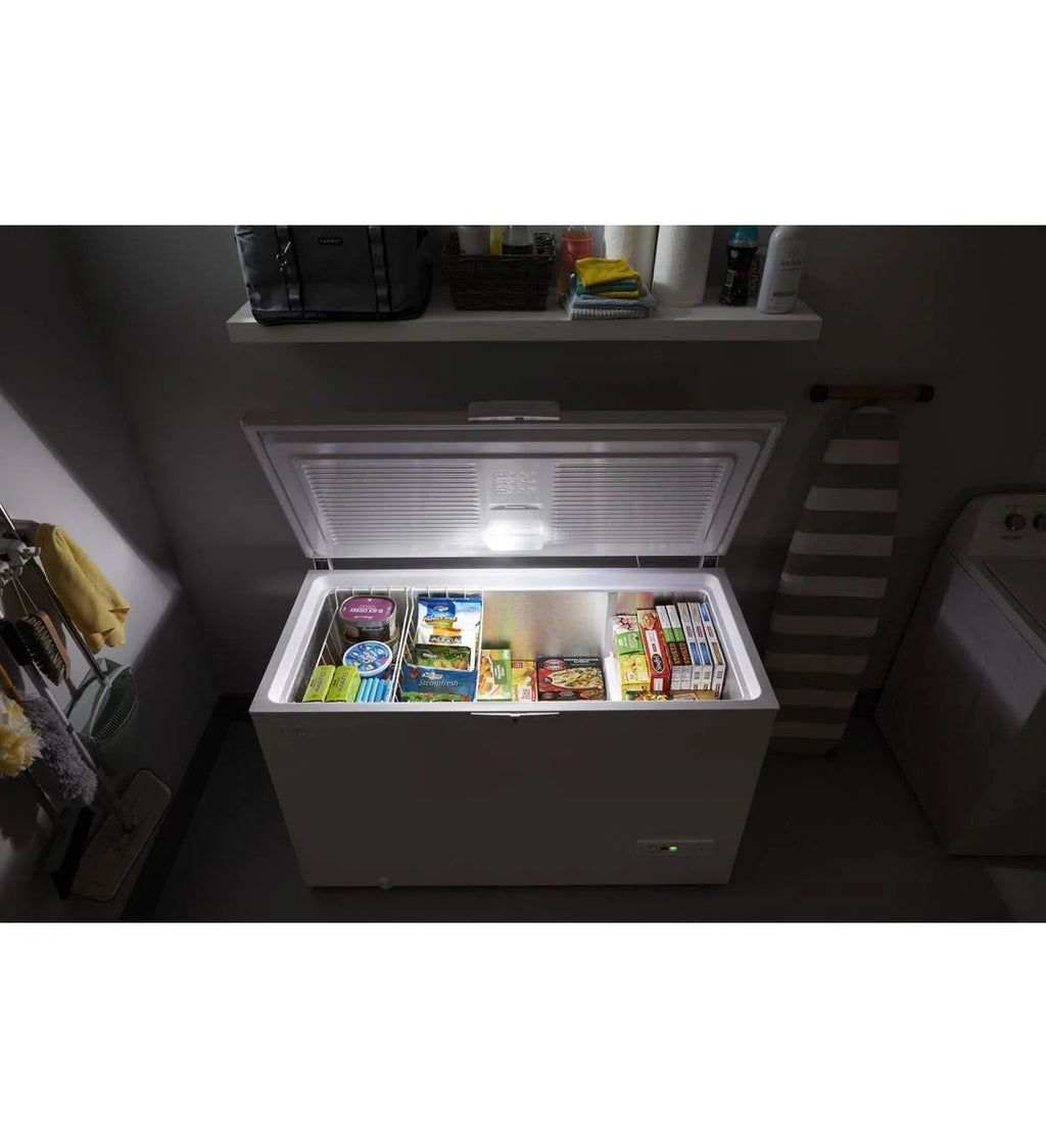 Whirlpool 16-cu ft Convertible Chest Freezer to Refrigerator with Baskets - White | WZC5116LW