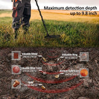 DR.ÖTEK Metal Detector for Adults Professional