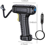 Car Tire Inflator 150PSI Portable 𝖠𝗂𝗋 Compressor 12V 𝖠𝗂𝗋 Compressor With Intelligent Digital Display & LED Light, Car Accessories For Car, Tire, Balloons