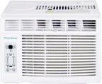 A 5000 calorie heating/cooling window air conditioner and dehumidifier, suitable for apartments, living rooms, bathrooms and small rooms with an area of no more than 150 square feet. The quiet window air conditioner is equipped with a remote control.