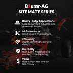 BAUMR-AG TRN660 8HP 600mmx90mm Trench Digger, Heavy-duty Carbide Claws, EZ Start, 8HP, Adj Controls