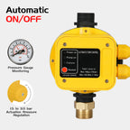 2500W Water Pump With Pressure Controller