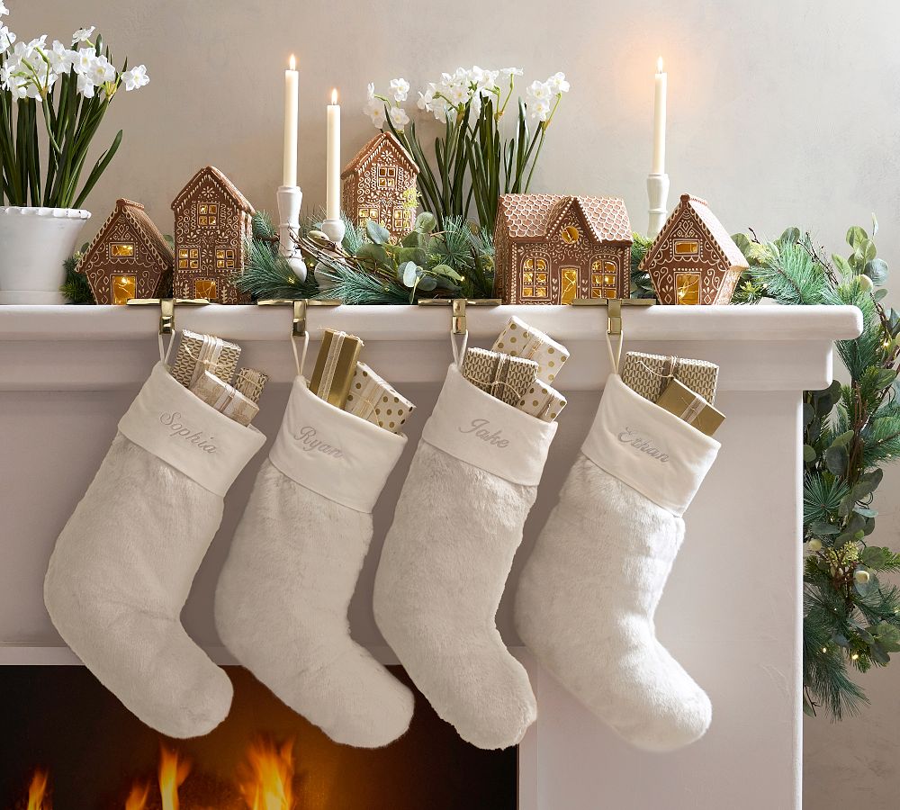 Handcrafted Gingerbread Village Houses