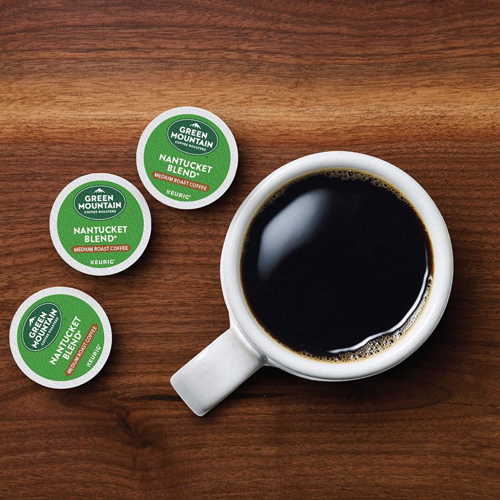 Green Mountain Coffee Roasters Nantucket Blend K-Cup Pods, Medium Roast, 96 Count