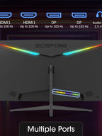 Sceptre 34 Inch 165Hz Curved Ultrawide WQHD Monitor