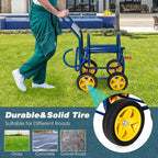 Garden Hose Reel Cart Holds 330 FT of 3/4" or 5/8�?& 400 FT of 1/2" Hose, Heavy Duty Yard Water Planting Cart