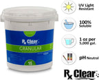 Clear Stabilized Granular Chlorine | One 50-Pound Bucket | Use As Bactericide, Algaecide, and Disinfectant in Swimming Pools and Spas | Fast Dissolving and UV Protected