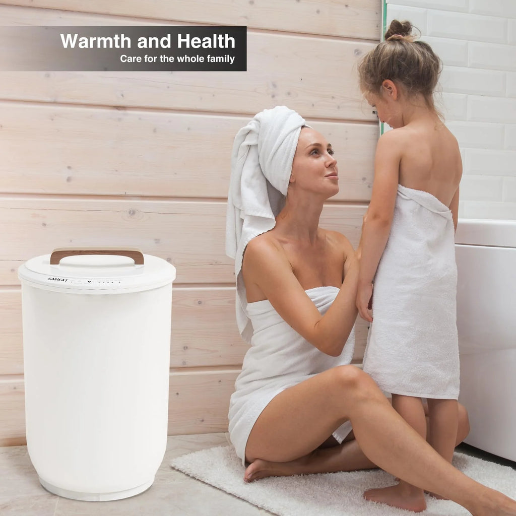 SAMEAT Large Heated Towel Warmers for Bathroom