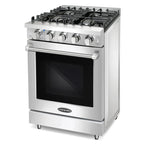 Cosmo 24" Professional Style Gas Range 3.7 cu. ft. Oven Capacity
