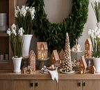 Handcrafted Gingerbread Village Houses
