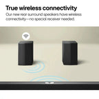 LG �C 5.1.1-Channel S70TR Home Theater Soundbar with Wireless Subwoofer and Rear Speakers, Dolby Atmos, WOW Orchestra �C Black