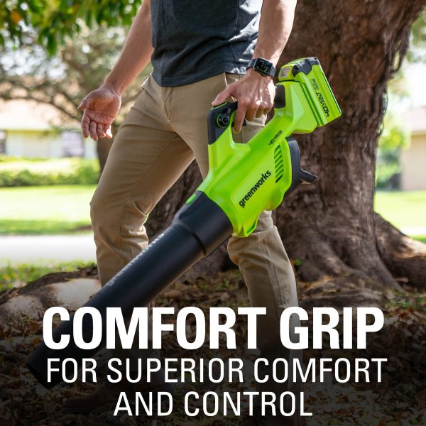 40V (120 MPH / 500 CFM) Cordless Axial Blower with 2.5Ah Battery and Charger, 2416302AZ