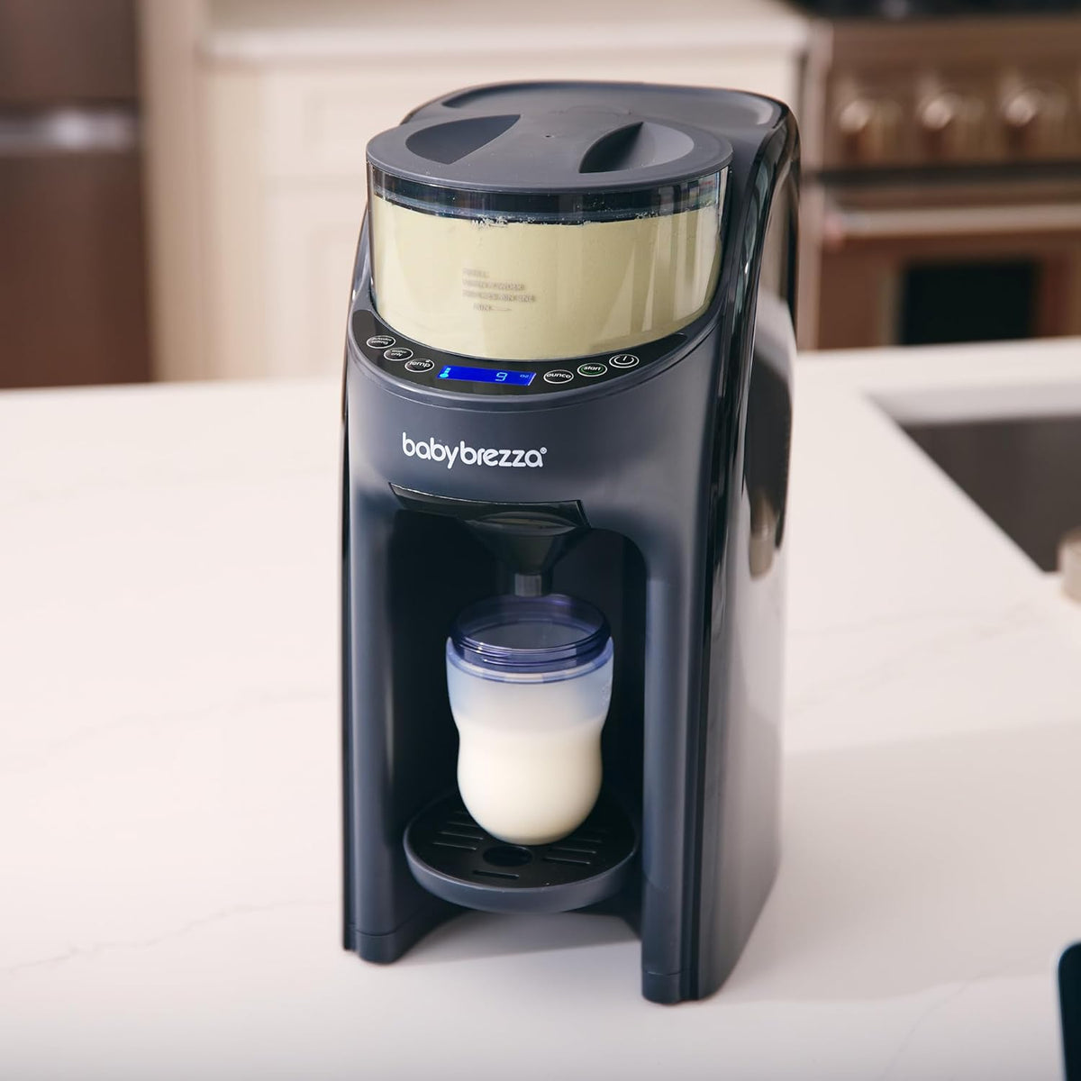 Baby Brezza Formula Pro Advanced Dispenser, Automatic Warm Formula Maker, BPA-Free, White