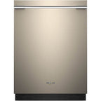 Whirlpool - 24" Tall Tub Built-In Dishwasher with Stainless Steel Tub - Sunset bronze