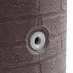 Good Ideas IMP-D50-DAR Impressions Downton Rain Saver Rain Barrel, 50 Gallon, Dark Granite