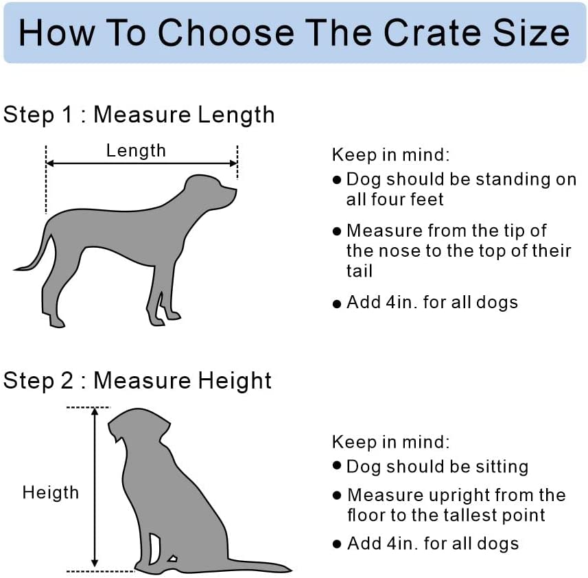 Unipaws Corner Dog Crate Furniture, Wooden Dog Kennel for Dogs Puppy, Pet Crate for Limited Room, Medium, Weathered Gray
