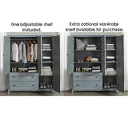 Solid Wood Armoire