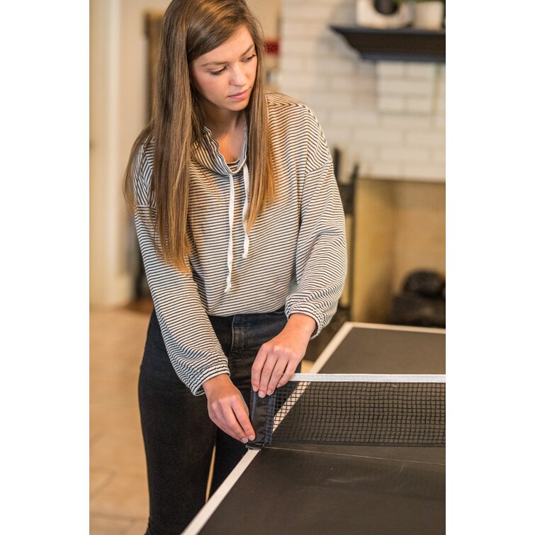 7�� 3-in-1 Combination Table Includes Billiards, Table Tennis, & Dining Table