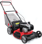 PowerSmart Self Propelled Gas Lawn Mower  22-Inch with 140cc Briggs and Stratton E550 Engine 3-in-1 Rear-Wheel Drive Lawnmower with Bagging
