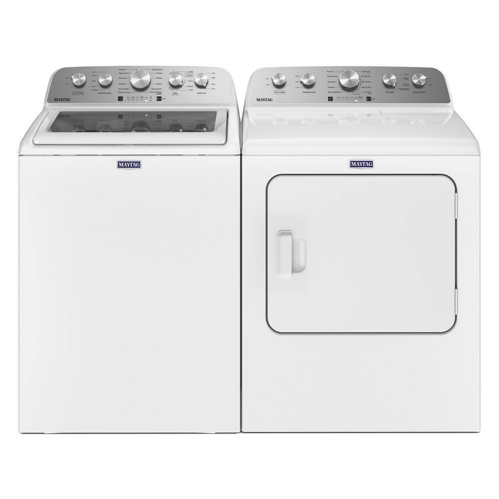 Maytag 4.8 cu. ft. Top Load Washer with Extra Power Boost, White �C MVW5430MW