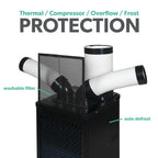 electriQ Heavy Duty 12000 BTU Portable Commercial Air