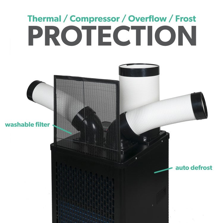 electriQ Heavy Duty 12000 BTU Portable Commercial Air