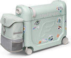 JetKids by Stokke Travel Bundle - Includes Kid’s Ride-On Suitcase & In-Flight Bed + Crew BackPack - Best for Ages 3-7