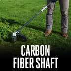 EGO POWER+ String Trimmer  Battery Powered  16" Trimmer for Weeds and Grass with POWERLOAD  LINE IQ  Telescopic Carbon Fiber Shaft  Includes 56V 4.0Ah Battery and Charger - ST1623T