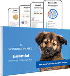 Wisdom Panel Essential Dog DNA Kit: Most Accurate Test for 365+ Breeds  30 Genetic Health Conditions  50+ Traits  Relatives  Ancestry �C 1 Pack