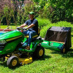 John Deere 42��� Tow-Behind Lawn Sweeper, 24 cu. ft. Capacity, Adjustable Brushes