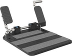Portable left foot accelerator gas pedal LFGP secures driving aid