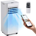 Bapipro 10,000 BTU Smart Portable AC - WiFi/Remote, 4-in-1 for 300 Sq.Ft, 24H Timer, Window Kit, ��55dB, ETL Certified