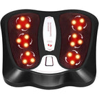 3-in-1 Electric Foot Massager, Foot Back Leg Kneading Shiatsu Massage Machine, Foot Warmer with Infrared Heating & 18 Massage Nodes