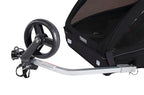 2-Seat Bicycle Trailer and Stroller 鈥�Black