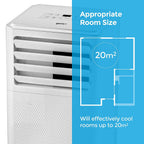 Igenix 9000 BTU Smart 3-in-1 Portable Air Conditioner