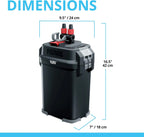 407 Perfomance Canister Filter - for Aquariums Up to 100 Gallons - Aquarium Canister Filter